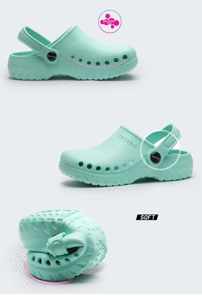 Chaussures Médicales Unisexes - Sabots, Ultra-légers, Non-glissants pour Salle d'Opération BLACKBEARD OUTDOOR INDUSTRIES