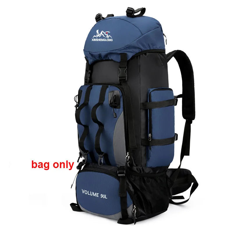 Sac à Dos de Randonnée Étanche 90L – Grand Volume pour Camping, Trekking, Voyage - BLACKBEARD OUTDOOR INDUSTRIES