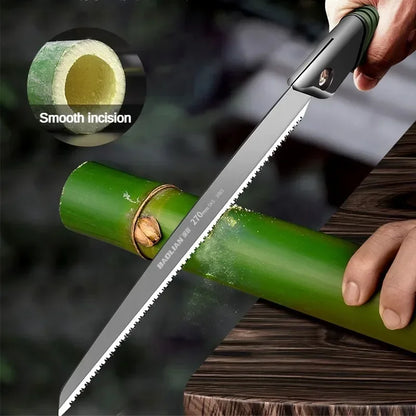 Scie Pliante Ergonomique Outdoor – Lame 300-399mm, Poignée Antidérapante | Camping, Randonnée, Survie