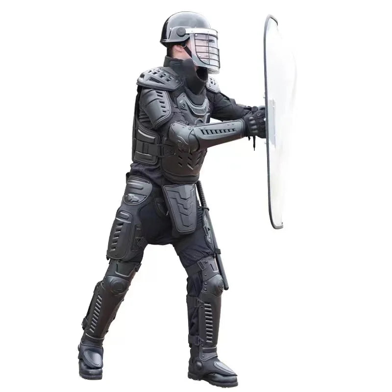 Kit de Protection Tactique Intégrale AS112 — Anti-Perforation, Coque Rigide PC/ABS | Forces de l'Ordre & Airsoft