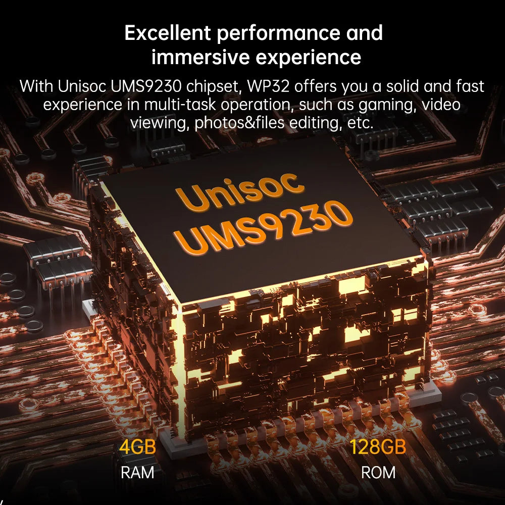 OUKITEL WP32 - Smartphone Rugged IP68 12GB (4+8GB extensible) RAM | 128GB ROM | Android 13 | 6.0" HD+ IPS | 6300mAh - BLACKBEARD OUTDOOR INDUSTRIES