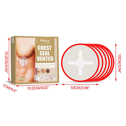 Pansement thoracique occlusif avec ou sans évent