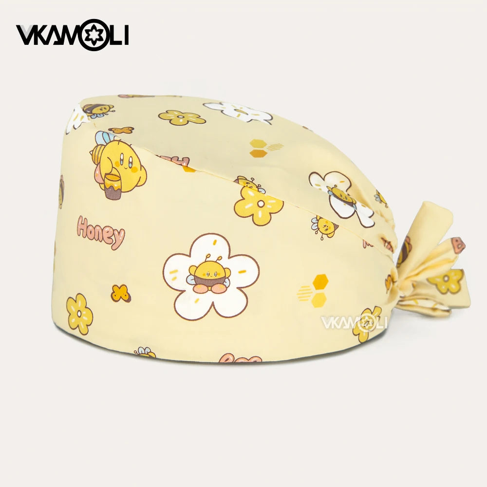 Chapeau Médical Imprimé pour Infirmières - Casquette de Scrub pour Femmes et Hommes, Uniforme Médical. - BLACKBEARD OUTDOOR INDUSTRIES