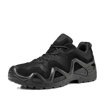 Chaussures Tactiques Mi-Hautes Militaires Désert – Cuir Suède, Randonnée & Outdoor, 39-46
