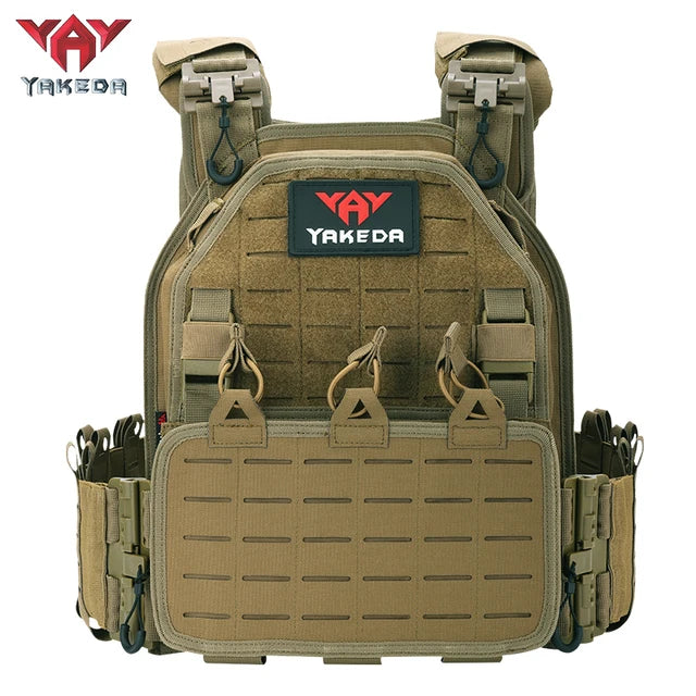 porte plaque YAKEDA 6094 Laser Cut Quick Release - BLACKBEARD OUTDOOR INDUSTRIES