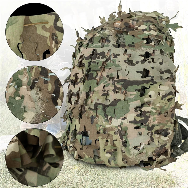 Couverture de Sac à Dos Camouflage 3D Laser Camo - BLACKBEARD OUTDOOR INDUSTRIES