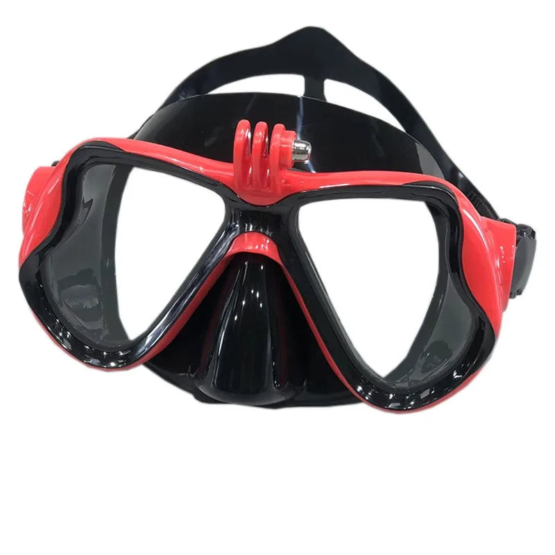 Masque de plongée et snorkeling adulte en verre trempé