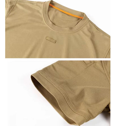Polo Tactique Homme – T-shirt Respirant, Séchage Rapide, Idéal pour l'Été, Randonnée, Escalade et Loisirs en Plein Air - BLACKBEARD OUTDOOR INDUSTRIES