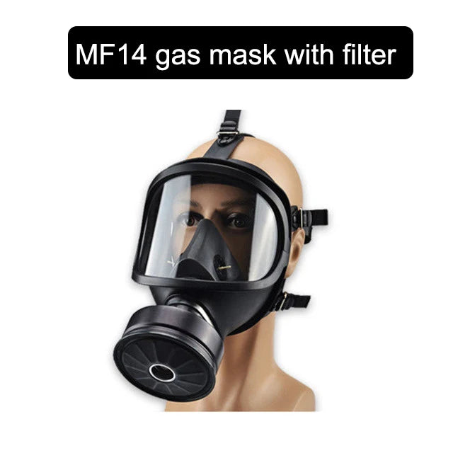 Masque à Gaz Intégral MF14 — Respirateur Militaire Plein Visage | Protection Gaz, Fumées & Incendies - BLACKBEARD OUTDOOR INDUSTRIES