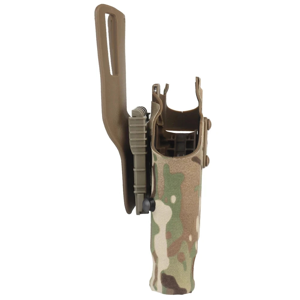 Holster Cuisse Tactique 6354DO Glock 17/19 + X300/X300U – Adaptateur QLS, Sangle Cuisse Drop Leg | 5 Coloris - BLACKBEARD OUTDOOR INDUSTRIES