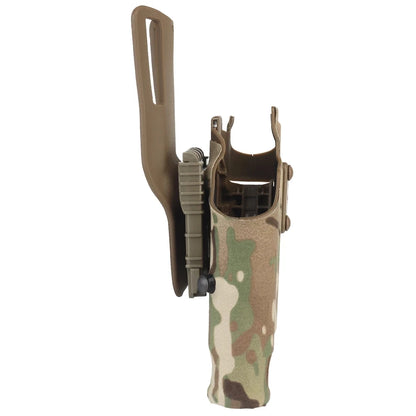 Holster Cuisse Tactique 6354DO Glock 17/19 + X300/X300U – Adaptateur QLS, Sangle Cuisse Drop Leg | 5 Coloris - BLACKBEARD OUTDOOR INDUSTRIES