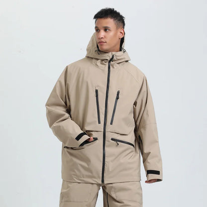 Veste de ski femme imperméable et respirante à capuche, tenue jusqu'à -30°C