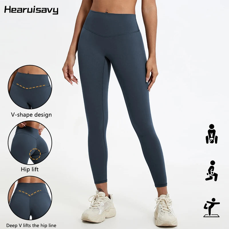 Legging Sport Femme Taille Haute – Gainant, Séchage Rapide, Yoga & Running