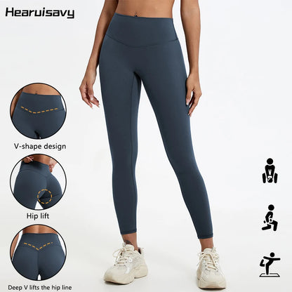Legging Sport Femme Taille Haute – Gainant, Séchage Rapide, Yoga & Running