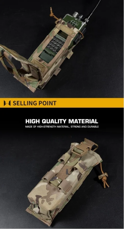 Pochette Radio PRC 152 - Sac Tactique MOLLE pour Walkie-Talkie Outdoor BLACKBEARD OUTDOOR INDUSTRIES