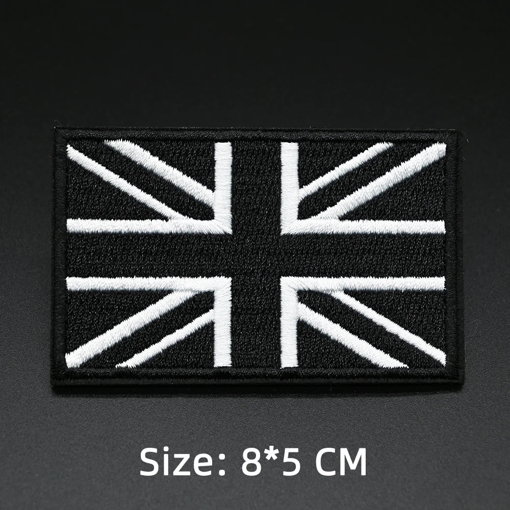 Patches Drapeaux Brodés Tactiques – international - BLACKBEARD OUTDOOR INDUSTRIES