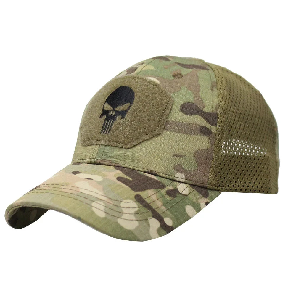 Casquette Tactique Camouflage Mesh – Forces Spéciales Respirante Unisexe | 11 Coloris - BLACKBEARD OUTDOOR INDUSTRIES