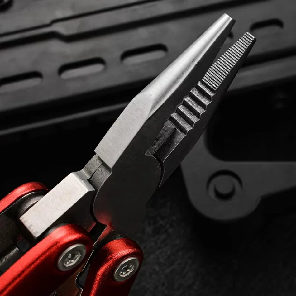 1 Pcs Multi Functional Folding Pliers Combination Multi-purpose Tool Outdoor Portable Pointed Nose Pliers Camping Tool Pliers BLACKBEARD OUTDOOR INDUSTRIES