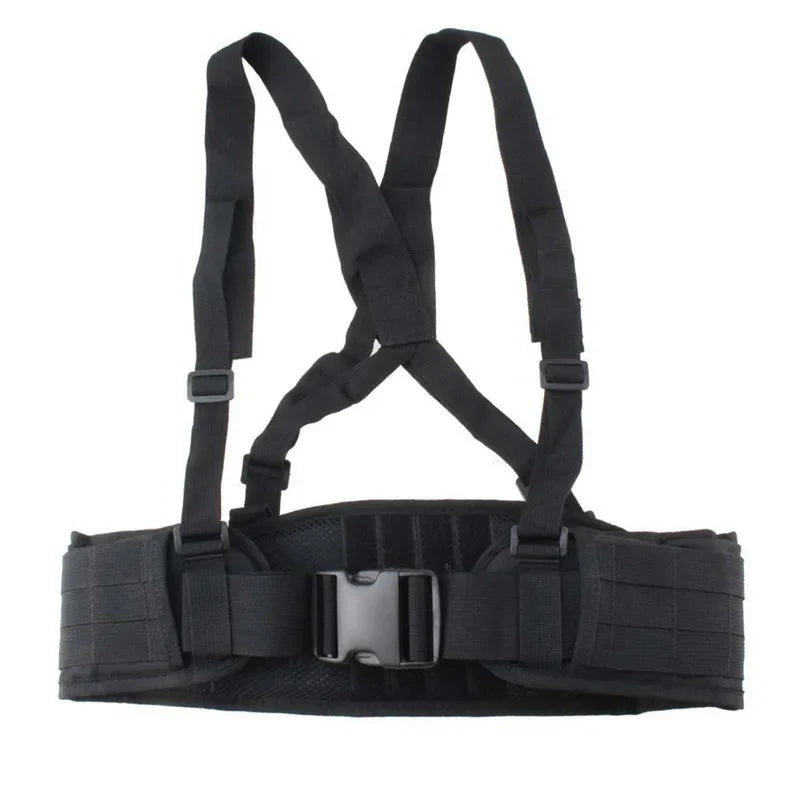 Ceinture Tactique MOLLE Multifonction - Harnais Tactique Nylon - BLACKBEARD OUTDOOR INDUSTRIES