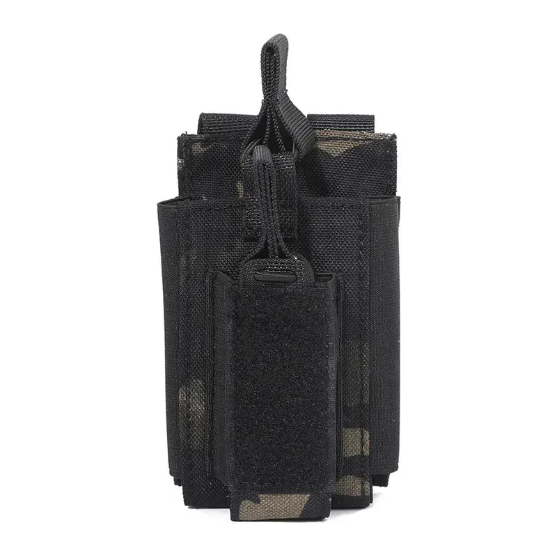 Pochette Tactique Triple Chargeurs – Universelle M4 / M14 / M16 / AK / AR / Glock | Système MOLLE EDC - BLACKBEARD OUTDOOR INDUSTRIES