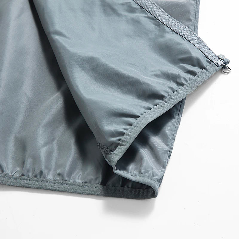 Veste coupe-vent femme UPF 50+ déperlante et pliable, randonnée