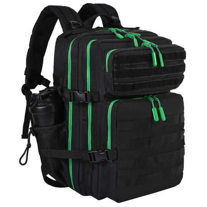Sac à dos tactique 45 L avec système MOLLE et compartiment PC