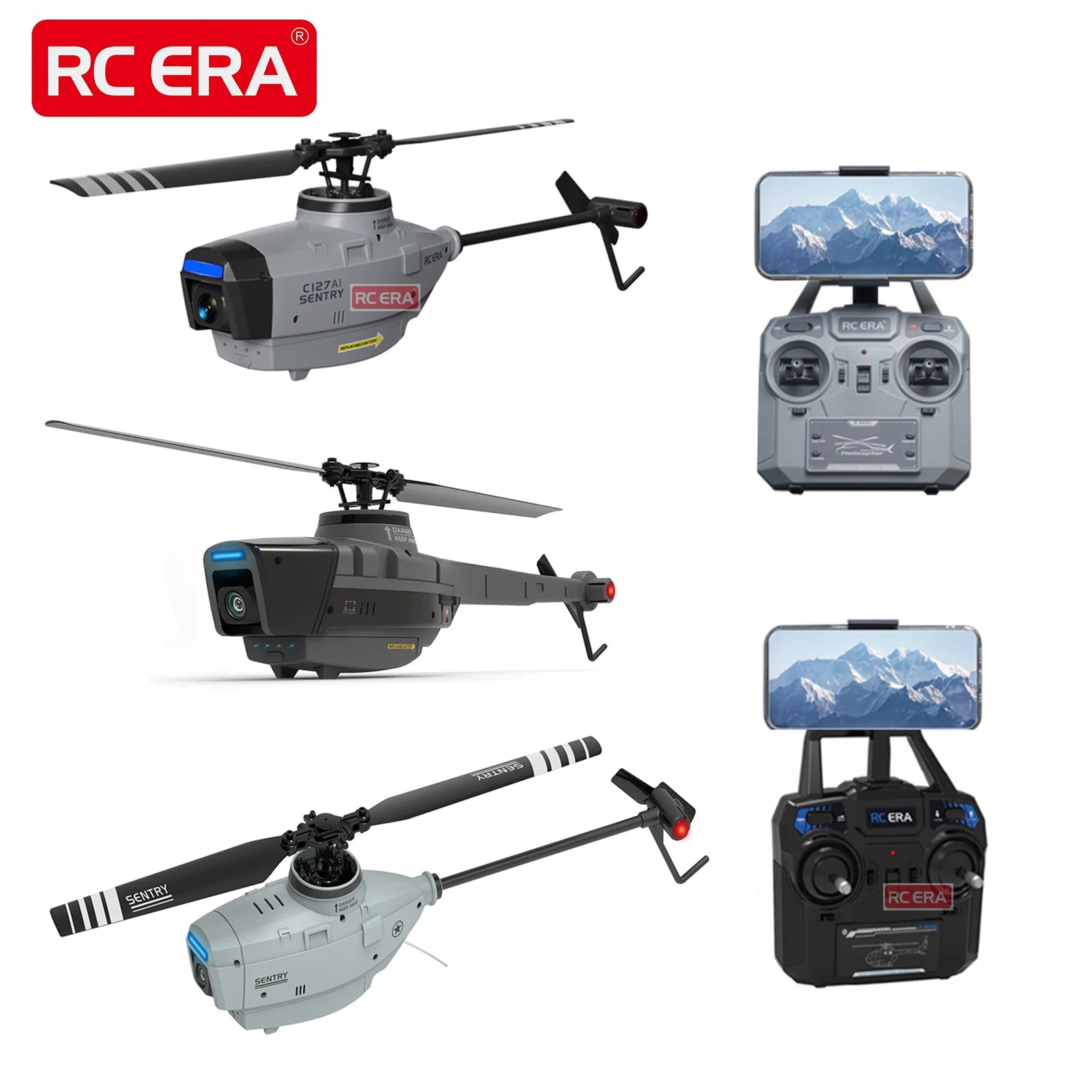 RC ERA C127 / C127 AI / C128 – Hélicoptère RC 4 Canaux Gyroscope 6 Axes | Blackbeard Outdoor - BLACKBEARD OUTDOOR INDUSTRIES