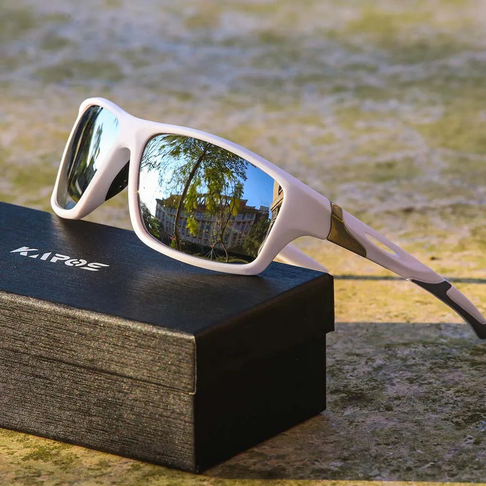 Lunettes de Vélo Polarisées Karos pour Hommes - UV400, Outdoor Sports, Cyclisme, Pêche, Randonnée, Conduite, Mode. - BLACKBEARD OUTDOOR INDUSTRIES