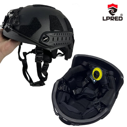 Casque Balistique Tactique LPRED Fast 4.0 - Léger, Certifié CE