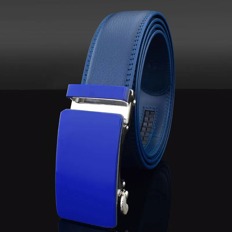 ceinture en cuir de vachette uni Ma boutique