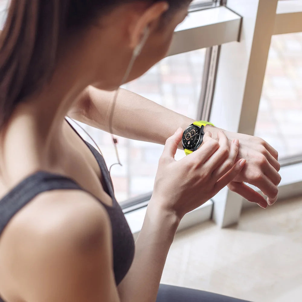 Bracelet en Nylon 20mm pour Garmin Vivoactive 5 - Bracelet de Remplacement Smart avec Libération Rapide pour Garmin Active 5/6 BLACKBEARD OUTDOOR INDUSTRIES