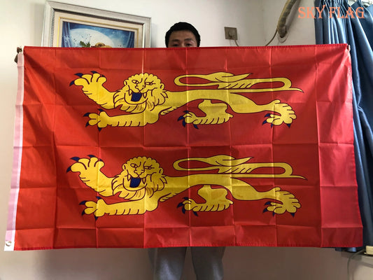 Drapeau de la France - Basse Normandie 90x150 cm BLACKBEARD OUTDOOR INDUSTRIES