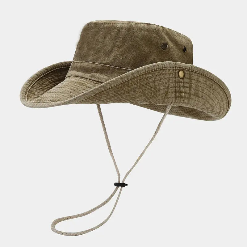 Chapeau de Pêcheur en Coton Unisexe – Casquette de Soleil à Large Bord pour Homme et Femme - BLACKBEARD OUTDOOR INDUSTRIES