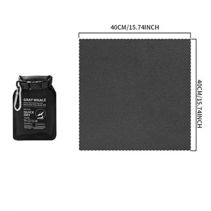 Serviette de sport séchage rapide en microfibre – compacte, ultra‑légère, idéale pour la gym, le camping et le voyage - BLACKBEARD OUTDOOR INDUSTRIES