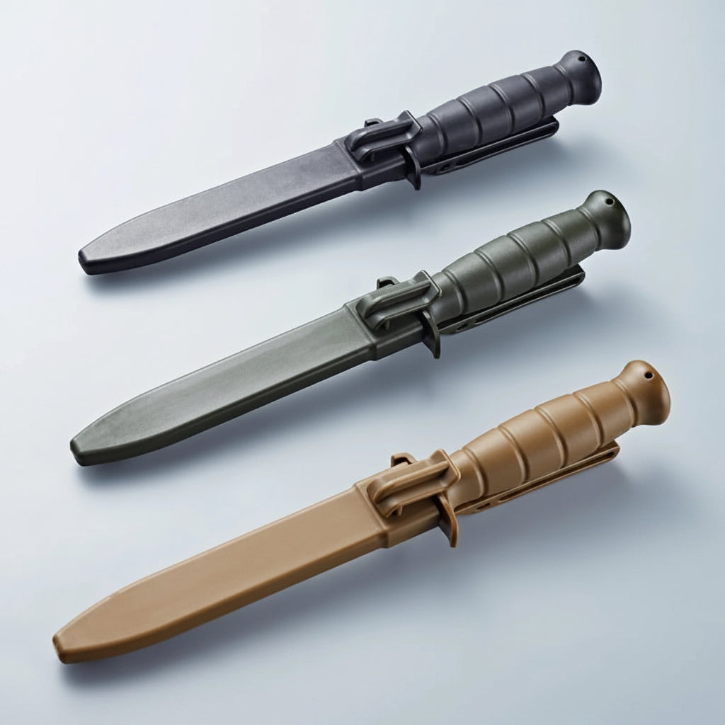 Couteau d'Entraînement Tactique ZLang - Lame Souple TPE - Manche ABS - Airsoft & Formation Militaire - BLACKBEARD OUTDOOR INDUSTRIES