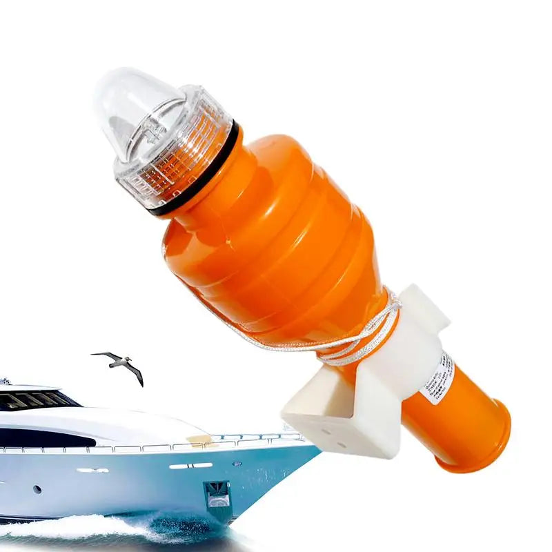 GL-10(96) Lampe de Bouée de Sauvetage Flottante – Lampe de Signalisation Clignotante Haute Visibilité pour Pêche Nocturne, Kayak et Rafting BLACKBEARD OUTDOOR INDUSTRIES