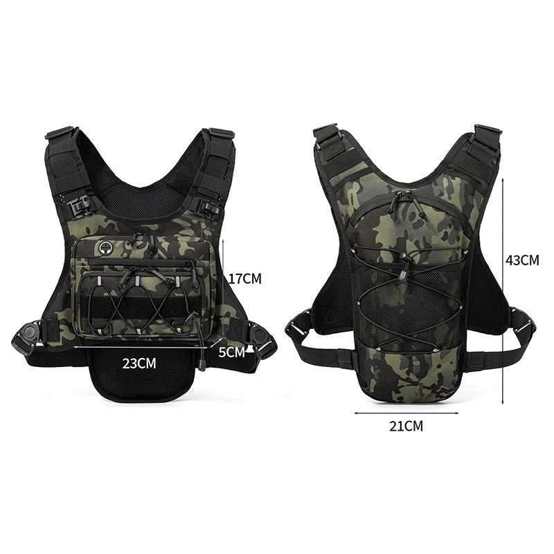 Sac de poitrine sport pour running, randonnée et outdoor