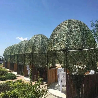 Filet de Camouflage - Filet de Camouflage pour Chasse, Entraînement Militaire, Tente de Jardin, Protection Solaire, Taille Variable (10M x 1,5M, 4M x 6M, etc.) - BLACKBEARD OUTDOOR INDUSTRIES
