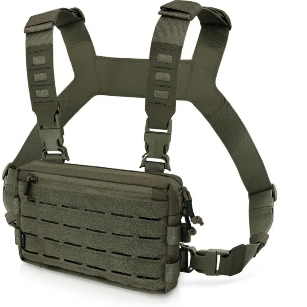 Sac de poitrine MOLLE en nylon 1000D, multi-poches, EDC, mixte
