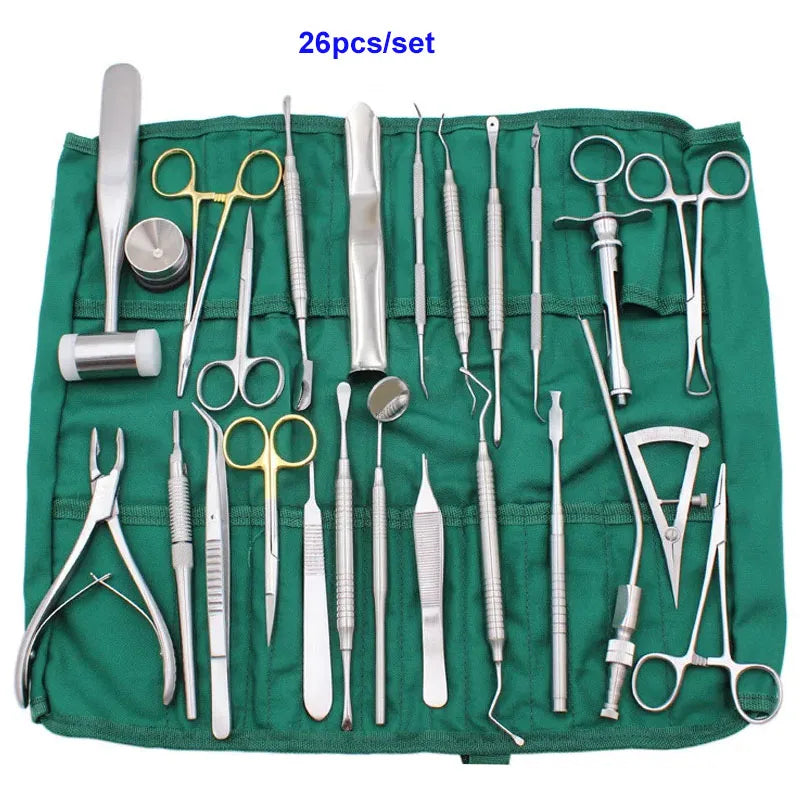 Kit Chirurgical d'Implant Dentaire – 26 Pièces, Instruments de Qualité Supérieure pour Chirurgie Dentaire - BLACKBEARD OUTDOOR INDUSTRIES