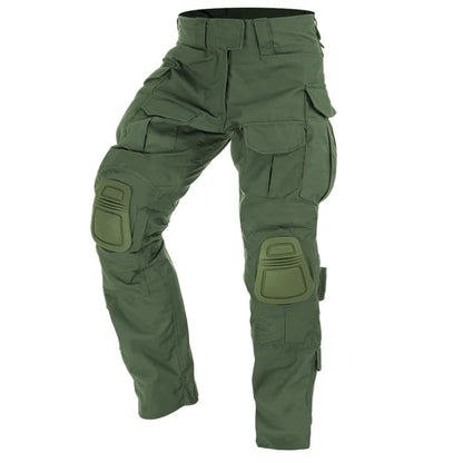 Pantalon de Combat Militaire avec Genouillères - Camouflage Multicam CP | Tactique, Travail et Chasse BLACKBEARD OUTDOOR INDUSTRIES