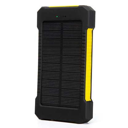 Power Bank Solaire 20 000mAh Étanche – Chargeur d'Urgence avec LED SOS & Boussole - BLACKBEARD OUTDOOR INDUSTRIES