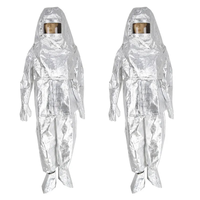 Combinaison ignifuge aluminisée 500 °C – Protection thermique pro pour pompiers et travaux à haute température - BLACKBEARD OUTDOOR INDUSTRIES