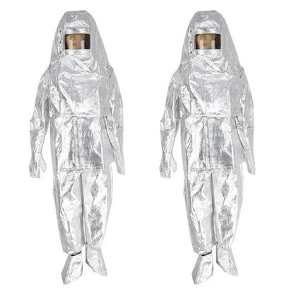 Combinaison ignifuge aluminisée 500 °C – Protection thermique pro pour pompiers et travaux à haute température - BLACKBEARD OUTDOOR INDUSTRIES