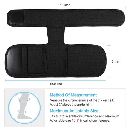 Holster Cheville Tactique – Port Dissimulé Droitier & Gaucher Glock 17/19/43 Nylon