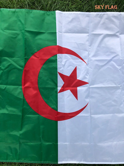 Drapeau de l'Algérie - 90x150 cm BLACKBEARD OUTDOOR INDUSTRIES