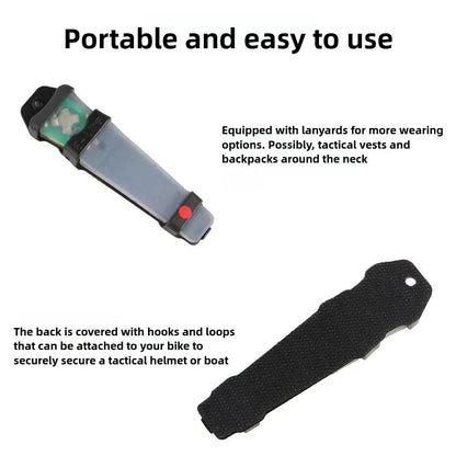 Lampe de Sécurité Clignotante FMA pour Casque – Signal de Survie Étanche pour Activités Outdoor Ma boutique