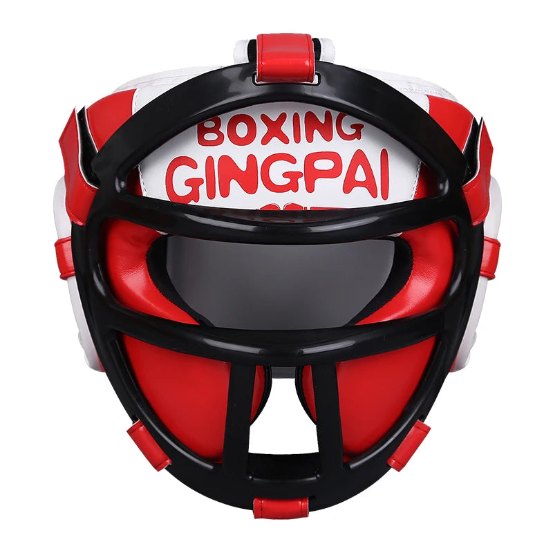Casque de Boxe Sanda Intégral – Protection Visage Muay Thai, Compétition | Enfant & Adulte | S & M | 12 Coloris - BLACKBEARD OUTDOOR INDUSTRIES