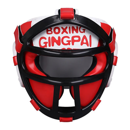 Casque de Boxe Sanda Intégral – Protection Visage Muay Thai, Compétition | Enfant & Adulte | S & M | 12 Coloris - BLACKBEARD OUTDOOR INDUSTRIES