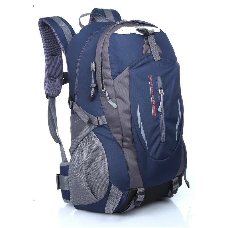 Sac à Dos Tactique Nylon Imperméable 30-40L – Dos Rembourré, Sangle Poitrine | Randonnée, Camping, Trekking, Militaire